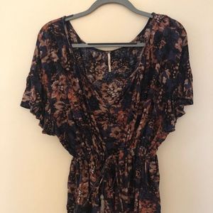 Free People Tie-waist Blouse